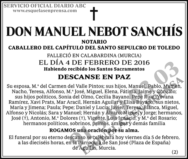 Manuel Nebot Sanchís
